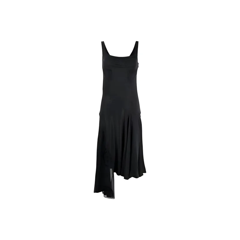 Marine Serre Sleeveless Dresses Women's Black-0