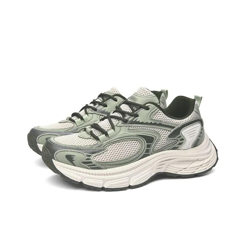 DoraemonA Low Top Chunky Sneakers Unisex Green-4