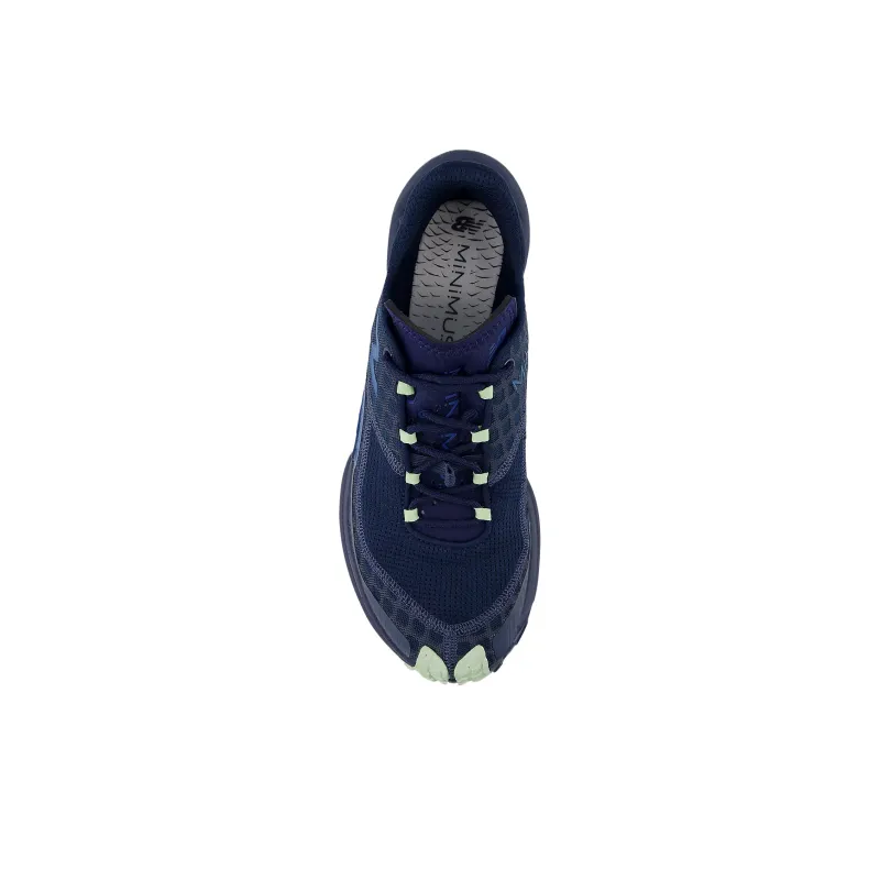 New Balance Minimus Trail Low Top Running Shoes Men's Blue 2E-3