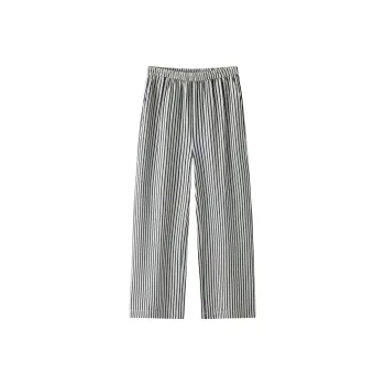 SEM/R Casual Pants Women's White Blue Tone 00318