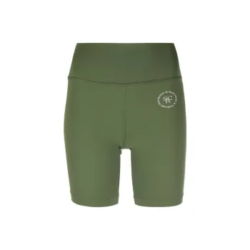 SPORTY & RICH Logo print Biker Shorts