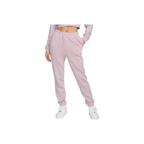 Nike Knitted Sports Pants Women's Pink