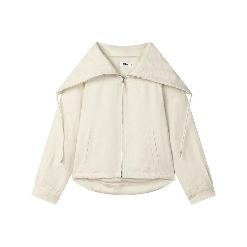 FILA Puffer Jacket Women's Oat White-0