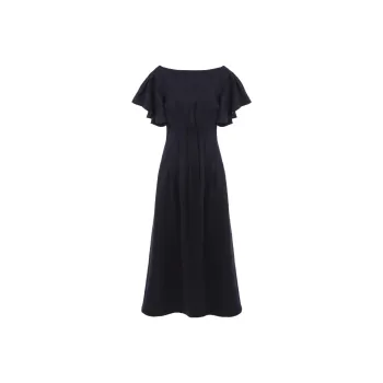 Chloé Short-Sleeved Dresses Women's Marine Blue
