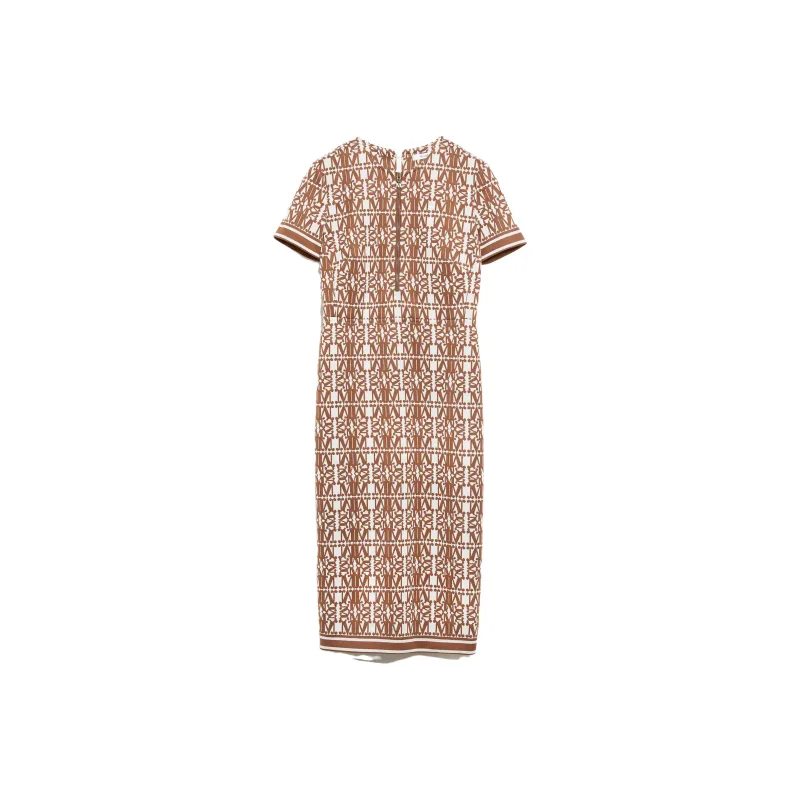 MaxMara Short Sleeved Dress Women's Bronze-0