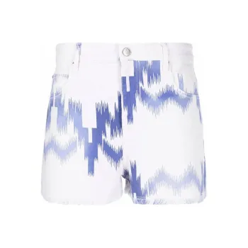 ISABEL MARANT ETOILE Lesiao Woven print Shorts