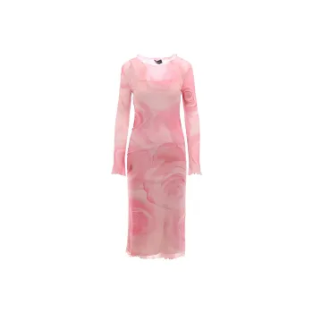 Blumarine Long-Sleeved Dresses Women's Pink