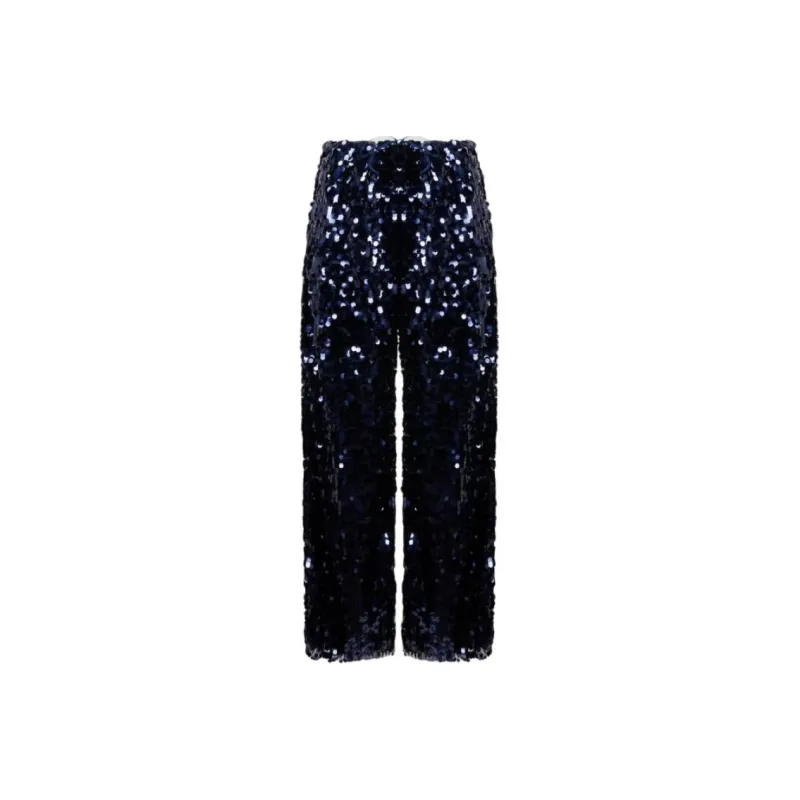 Oséree Sequinned Halterneck Sleeveless Dress-0