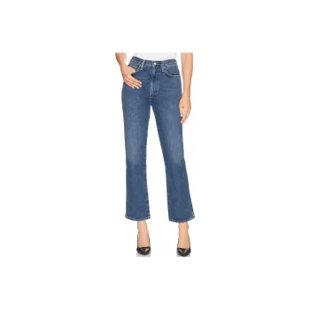 AGOLDE High-waist Cropped Jeans