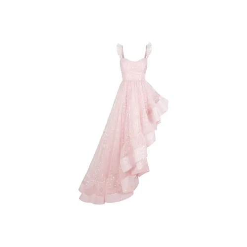 Selkie Short Sleeved Dresses Women's Soft Pink