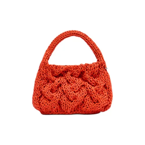 JW Anderson Small Cable Knitted Top Handle Bag