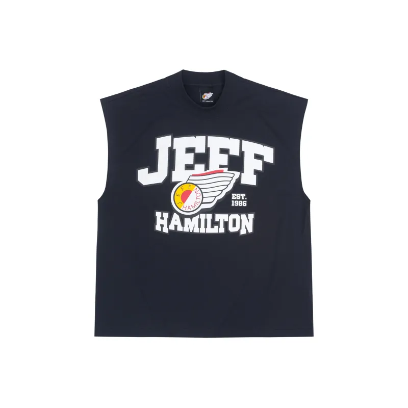 JEFF HAMILTON SS24 Tank Top Unisex Dark Gray-0