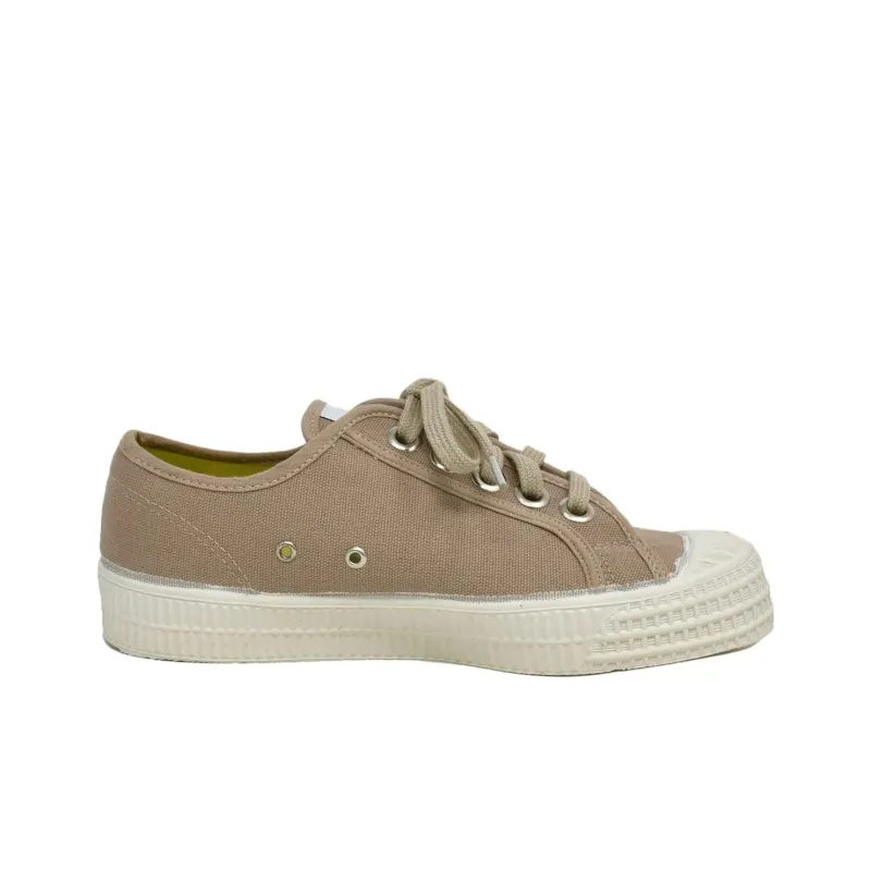 Novesta STAR MASTER Abrasion Resistant Low Top Canvas Shoes Unisex Beige Brown-1