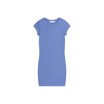 CALVIN KLEIN Short-Sleeved Dresses Women's Cloisonne Blue
