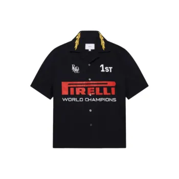 RHUDE Pirelli, Collaboration Edition Shirts Unisex Black