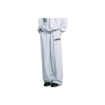 SCULPTOR Knitted Sweatpants Women's Mixed White