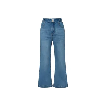 CALVINLUO Jeans 002 Women's Light Blue