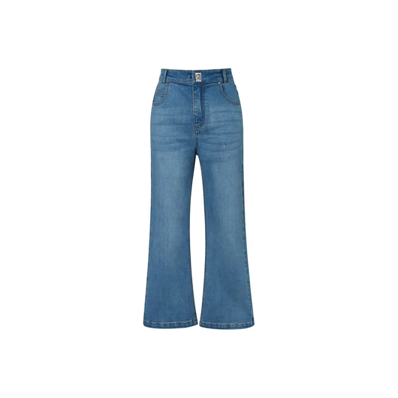 CALVINLUO Jeans 002 Women's Light Blue-0