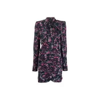 ISABEL MARANT Long-Sleeved Dresses Women's Black