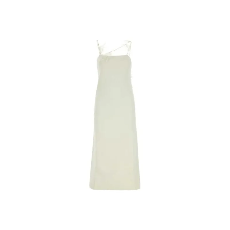 JIL SANDER Slip Dresses Women's White-0