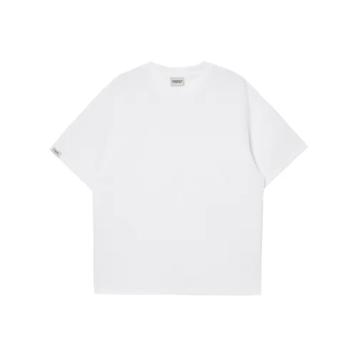 JACK&JONES T Shirts Men A06 Raw White