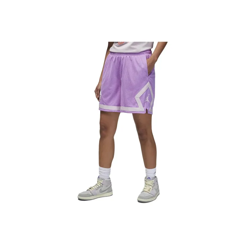 Jordan Heritage Diamond Casual Shorts Women's Ice Lilac-0