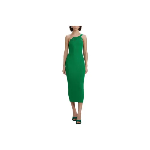 Self-portrait Sleeveless Dresses Women's Grass Green