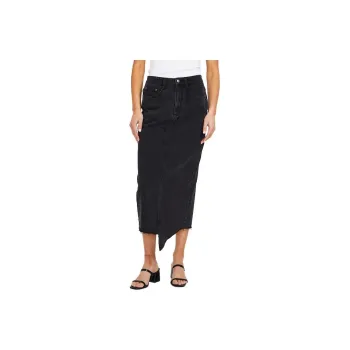 Ksubi Denim Long Skirts Women's Black