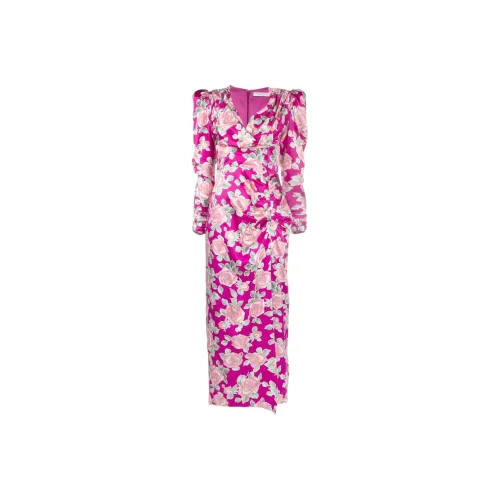 Alessandra Rich Floral print Long sleeve Dress