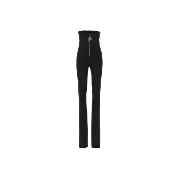 The Attico Strapless Zipped Jumpsuit