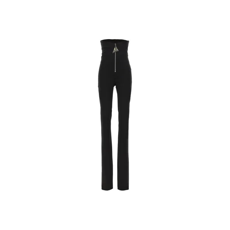 The Attico Strapless Zipped Jumpsuit-0