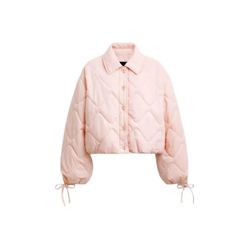 COACH FW24 Puffer Jacket Women's Pink-0
