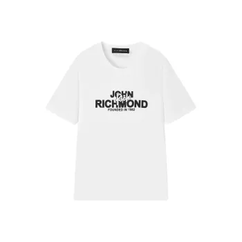 JOHN RICHMOND T Shirt Men's Raw White