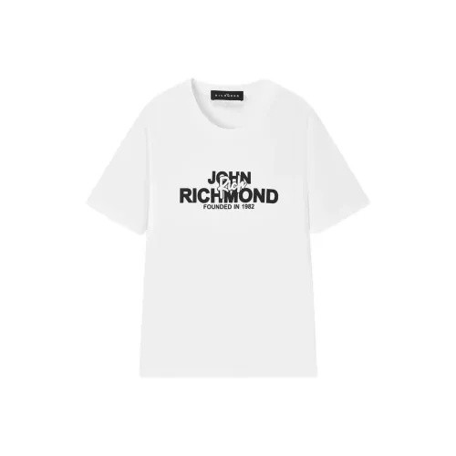 JOHN RICHMOND T Shirt Men's Raw White