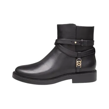 MICHAEL KORS Abigail Logo Plaque Ankle Boots Women's