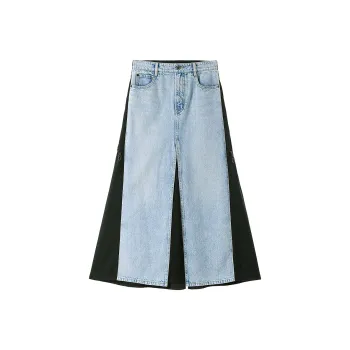 Miss Sixty Denim Long Skirt Women's Medium Blue