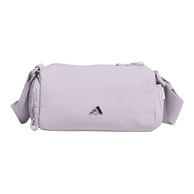 Adidas Recycled Polyester Shoulder Bag, Crossbody Bag Women's Light Purple-0