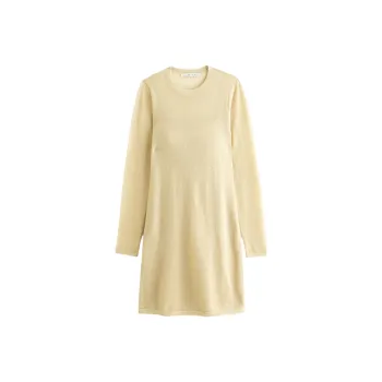 Abercrombie＆Fitch Long Sleeved Dresses Women's Yellow