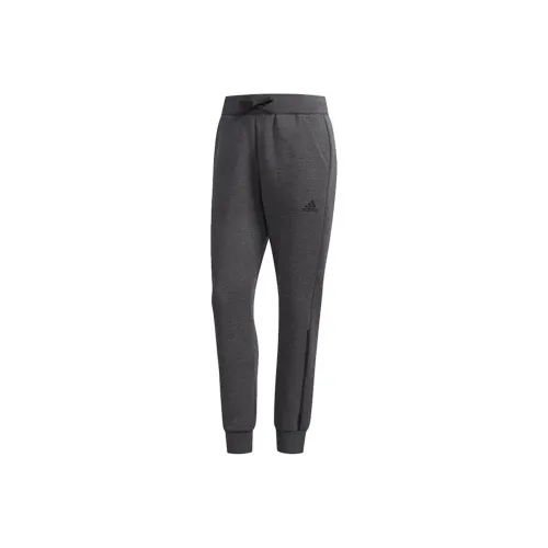 Adidas Knitted Sweatpants Women's Dark Gray