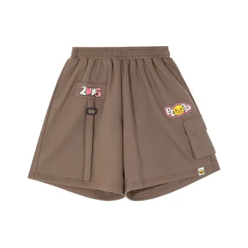 B.Duck Casual Shorts Women's Light Coffee