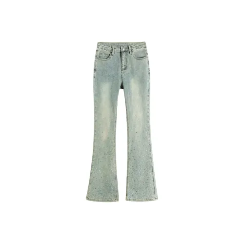 FHMY Jeans Women's Antique Blue