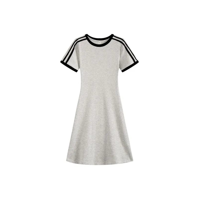 FASTFISH Short Sleeved Dress Women's-0