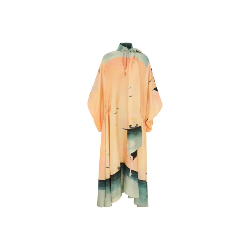 Zimmermann FW24 Long-Sleeved Dresses Women's Multicolor-0