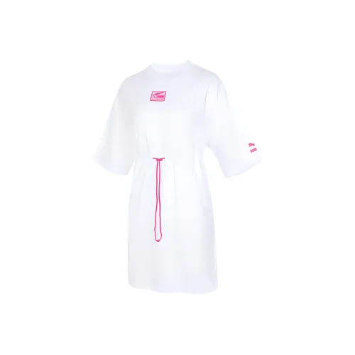 PUMA TEAMUrban Short Sleeved Dress Women's White