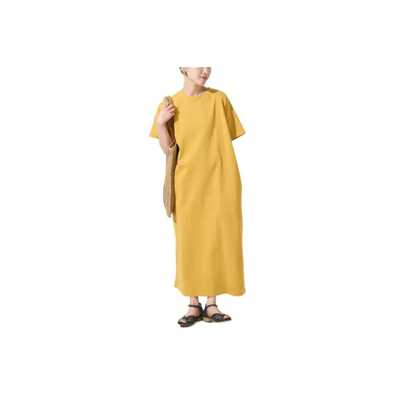 FREAK'S STORE Short Sleeved Dress Women's Yellow-0