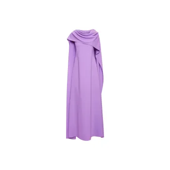 OSCAR DE LA RENTA Sleeveless Dress Women's Light Purple