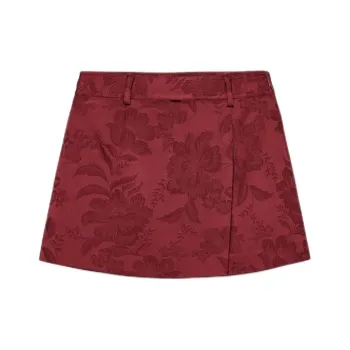 ZARA Casual Shorts Women's Burgundy Burgundy