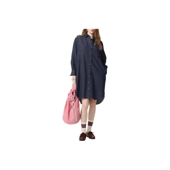 Jw Anderson X UNIQLO Long-Sleeved Dresses Women's Navy
