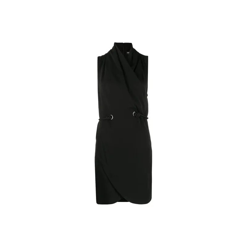 GIORGIO ARMANI Sleeveless Dresses Women's Black-0