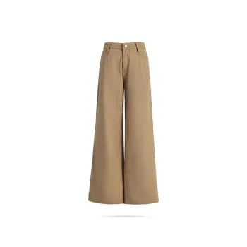 Shuhao Bai Jeans Women's Latte Brown